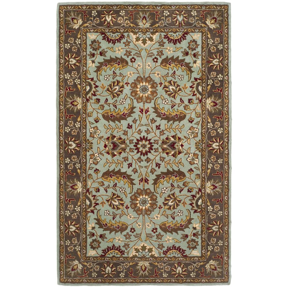 Safavieh HG962A-5 Heritage Area Rug in BLUE / BROWN
