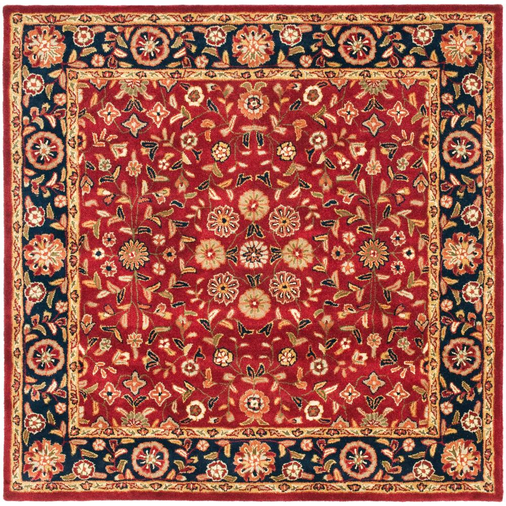 Safavieh HG966A-6SQ Heritage Area Rug in RED / NAVY