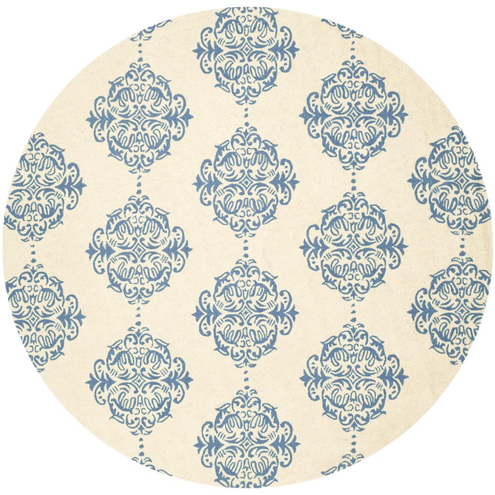 Safavieh HK145A Chelsea Area Rug in Ivory / Blue