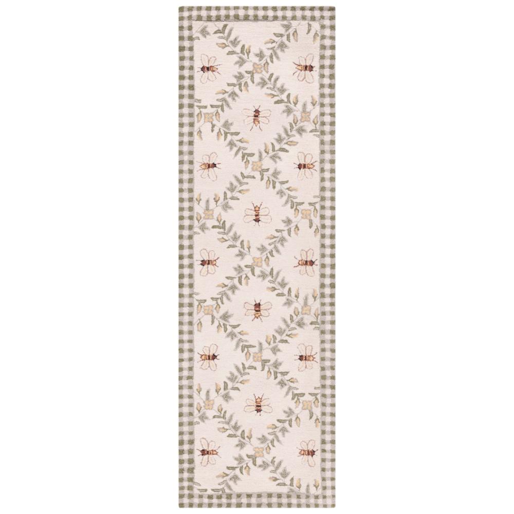 Safavieh HK55A-28  Chelsea 2 1/2 X 8 Ft Hand Hooked Area Rug