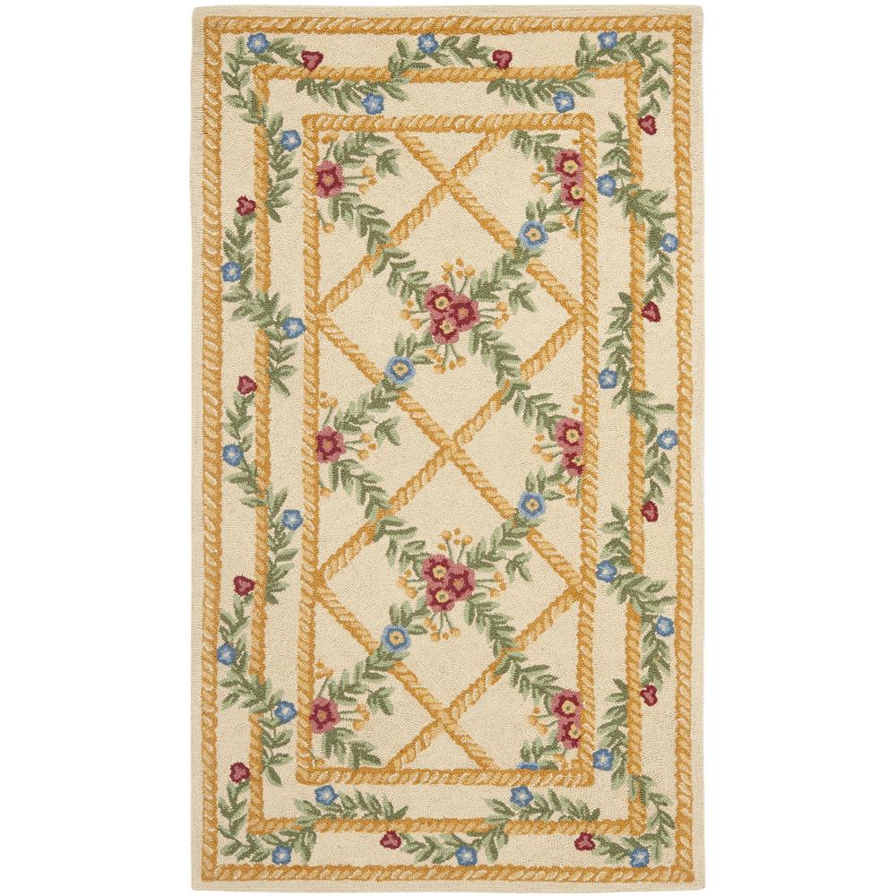 Safavieh HK62A-2  Chelsea 2 X 2 1/2 Ft Hand Hooked Area Rug