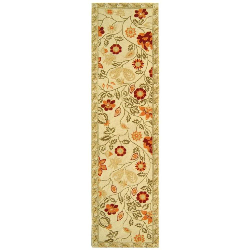 Safavieh HK716A-210 Chelsea  Area Rug in IVORY / GREEN
