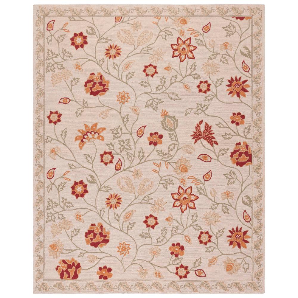 Safavieh HK716A-8 Chelsea  Area Rug in IVORY / GREEN