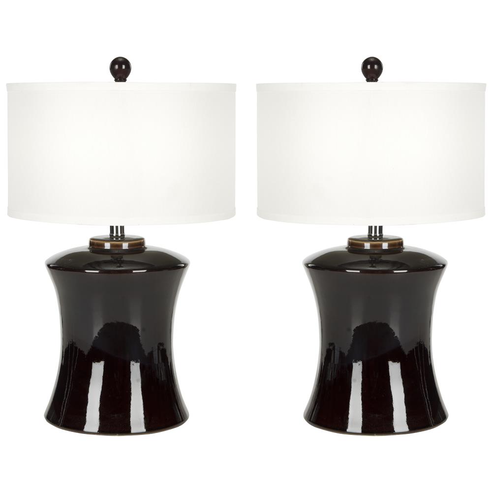 Safavieh LIT4065A-SET2 Gary Ceramic Table Lamp