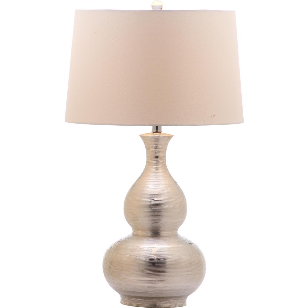 Safavieh LIT4253A SILVER NECK CAHABA 31-INCH H TABLE LAMP