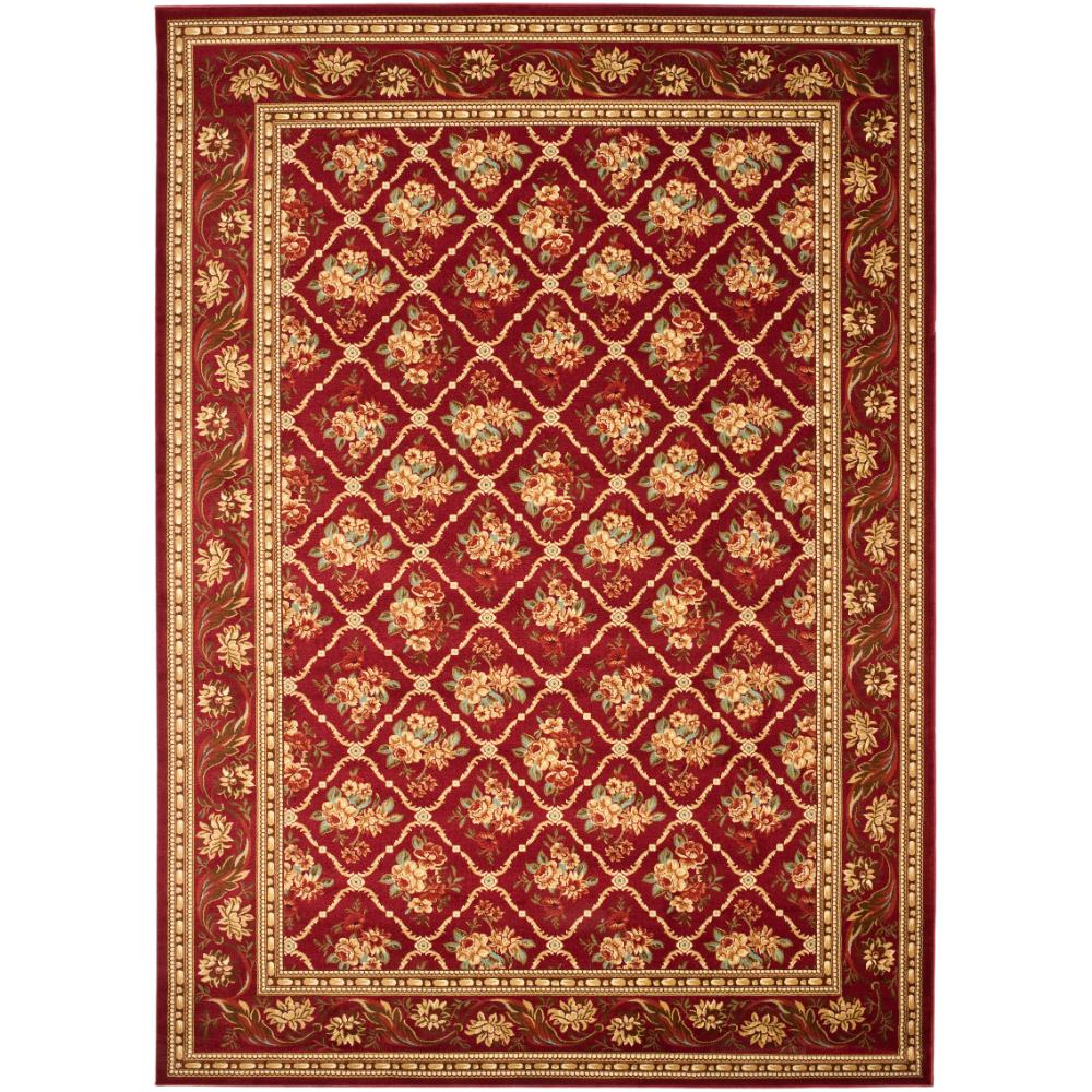 Safavieh LNH556-4040-8 Lyndhurst Area Rug in RED / RED