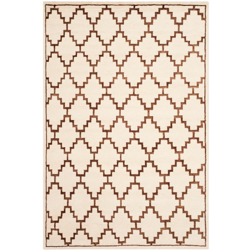 Safavieh MOS160A-4 MOSAIC Indoor in IVORY / BROWN