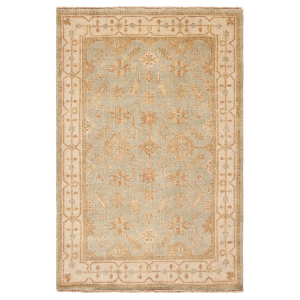 Safavieh OSH141A-4 OUSHAK Indoor in SOFT GREEN / IVORY