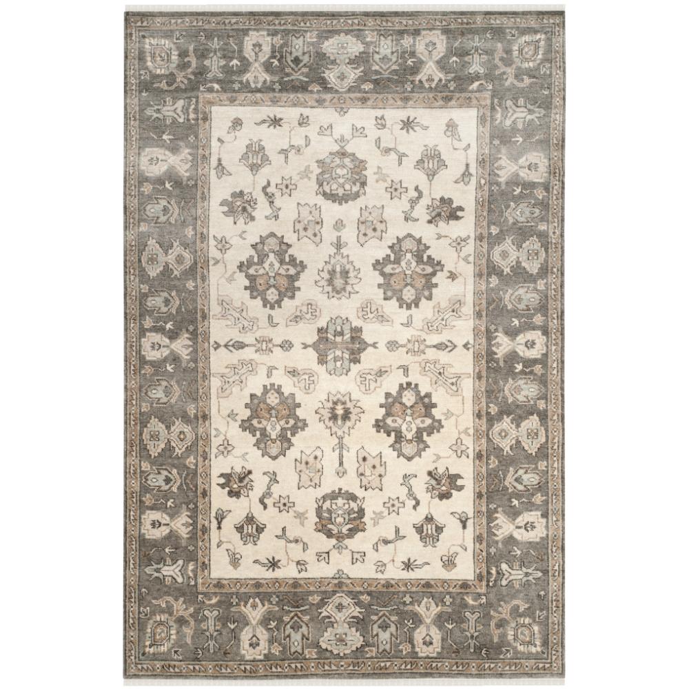 Safavieh OSH235B-6 OUSHAK Indoor in IVORY / CHARCOAL