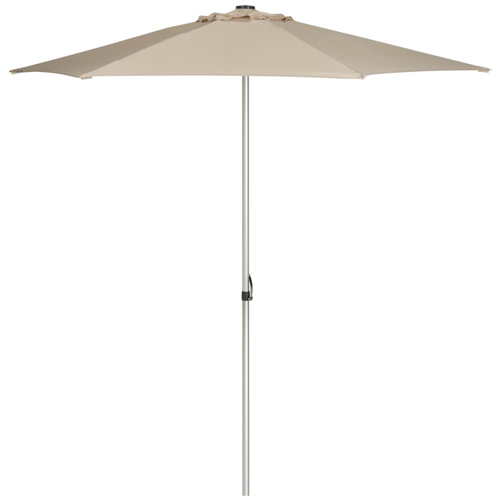 Safavieh PAT8002A Hurst 9 Ft Easy Glide Market Umbrella