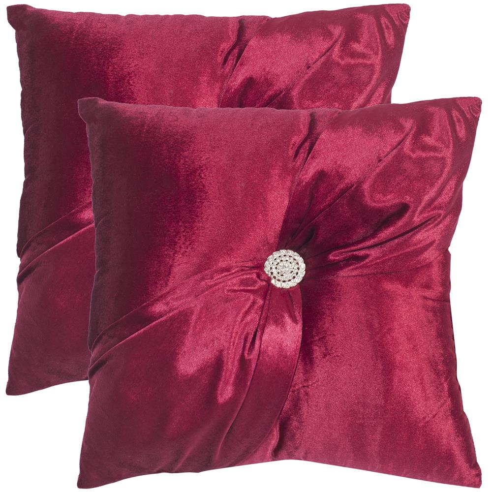 Safavieh Posh Seasonal Holiday Red Pillow