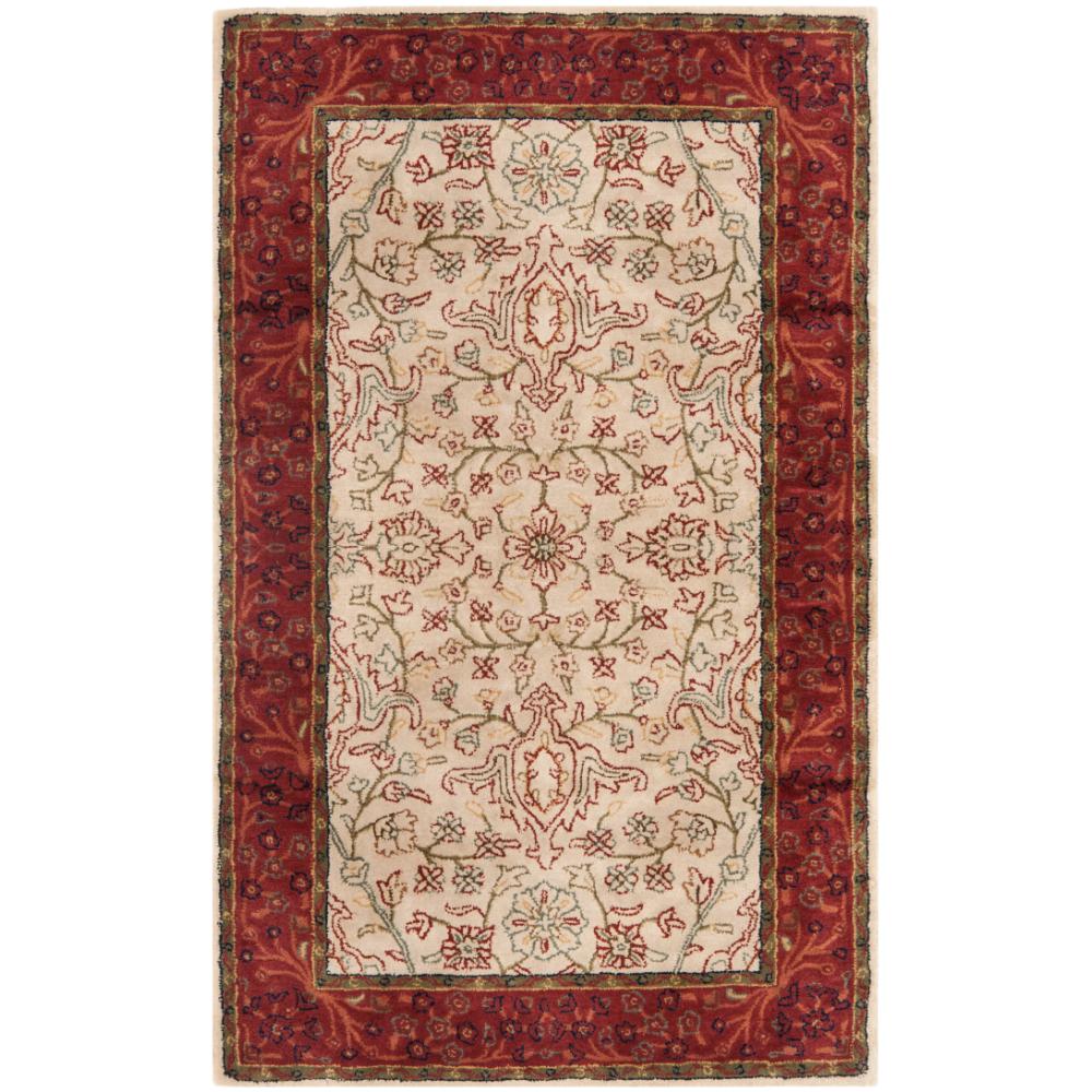 Safavieh PL533A-3 Persian Legend Area Rug in Ivory / Rust