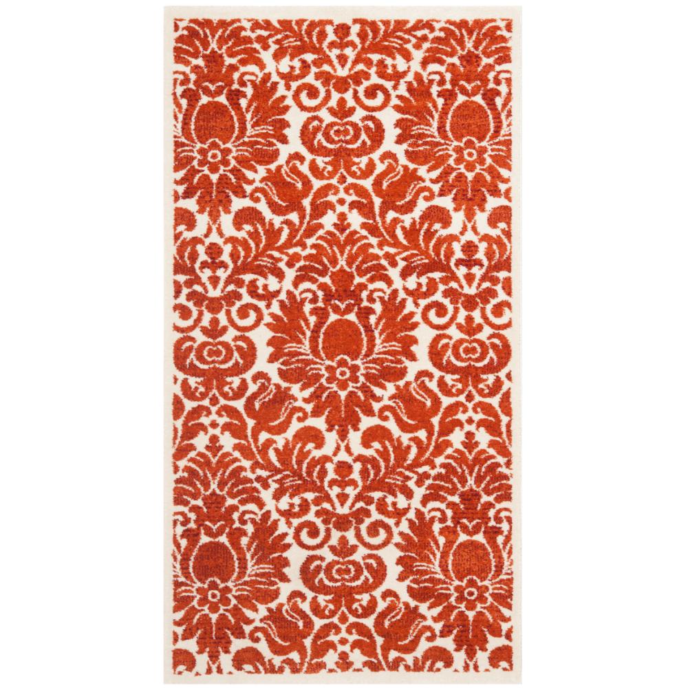 Safavieh PRL3714E-4 Porcello Area Rug in Red / Ivory