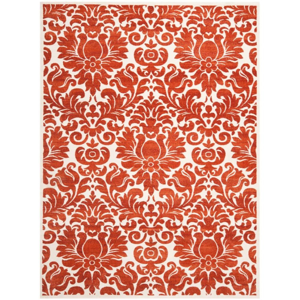 Safavieh PRL3714E-8 Porcello Area Rug in Red / Ivory