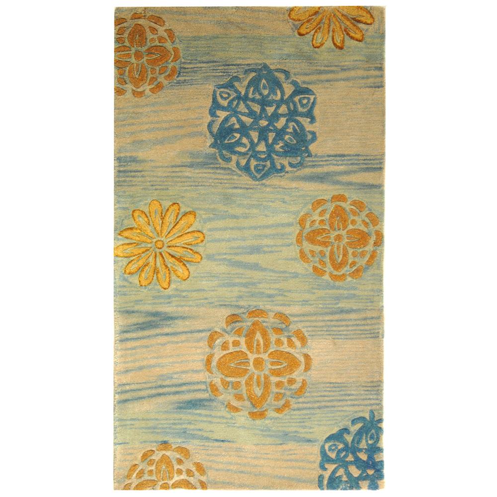 Safavieh RD882A-4 Rodeo Drive Area Rug in BLUE / MULTI