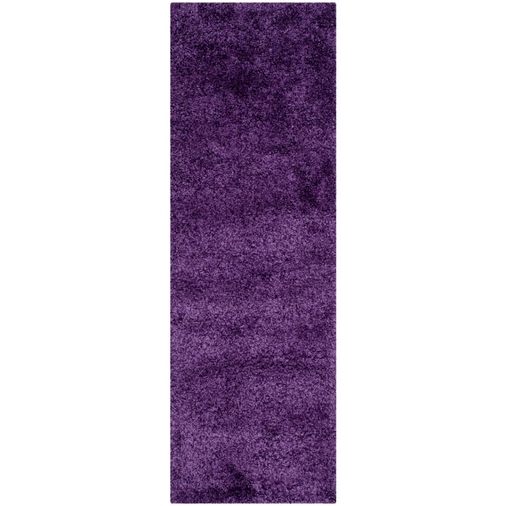 Safavieh SG180-7373-26 Shag Power Loomed Indoor Rug in Purple