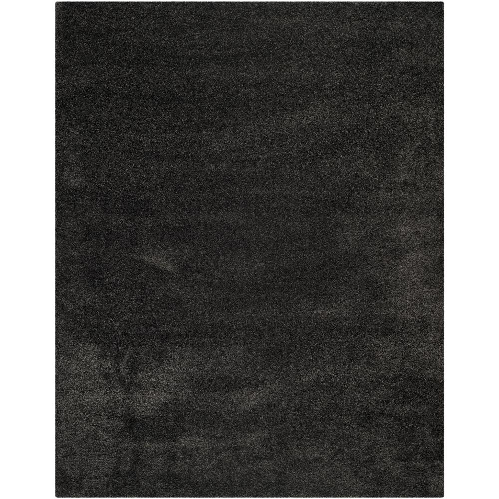 Safavieh SG180-8484-8 Shag Power Loomed Indoor Rug in Dark Grey