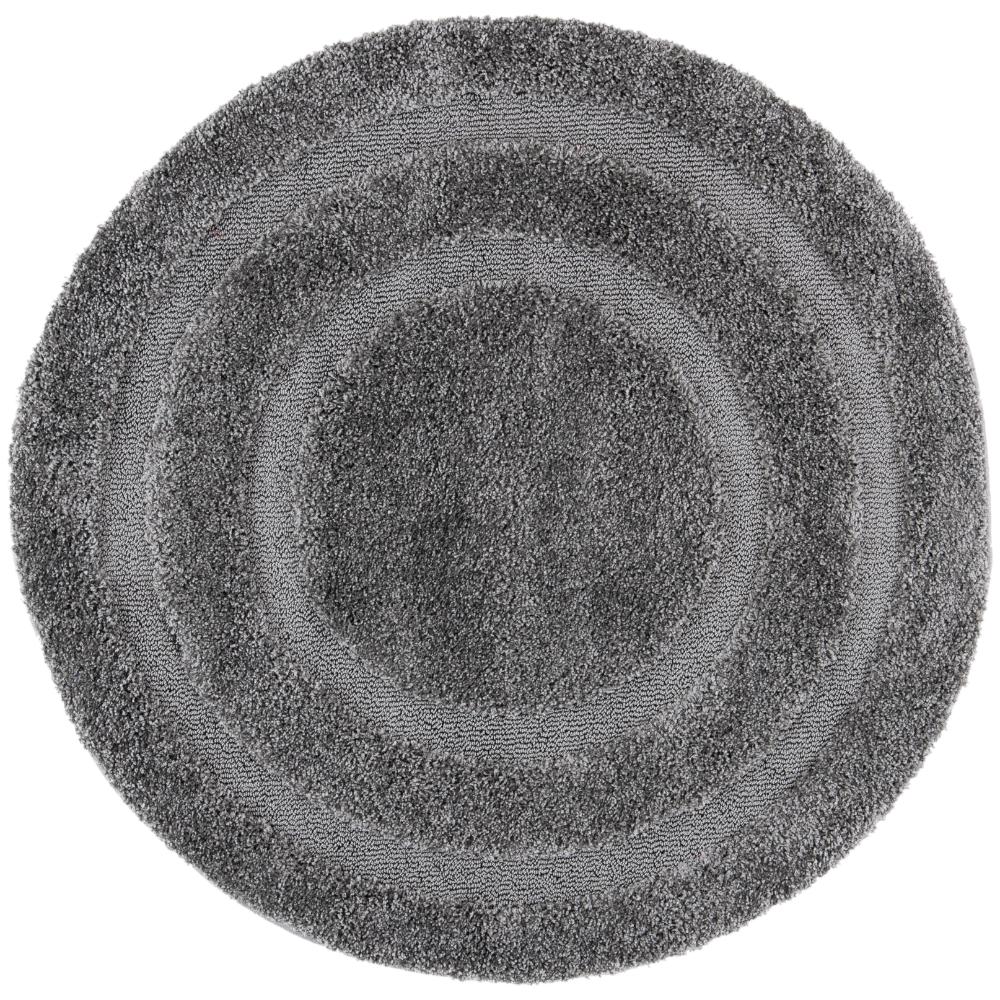 Safavieh SG454-8080-4R Shag Area Rug in Grey / Grey