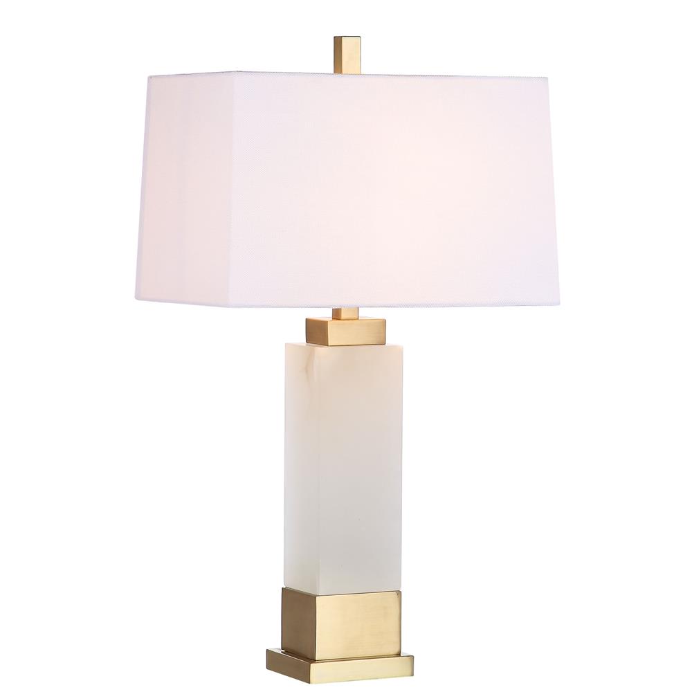 Safavieh TBL4006A GOLD ROZELLA ALABASTER 29.5-INCH H TABLE LAMP 