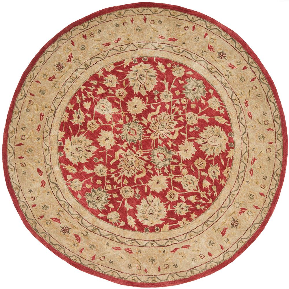 Safavieh AN522A-6R Anatolia Area Rug in RED / IVORY