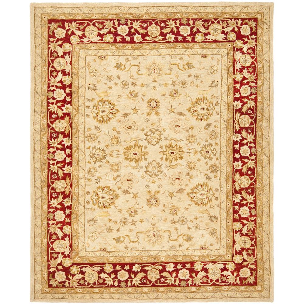 Safavieh AN522C-1215 Anatolia Area Rug in IVORY / RED