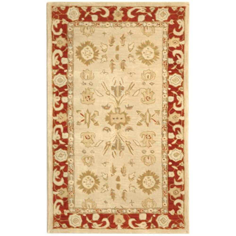 Safavieh AN551A-3 Anatolia Area Rug in IVORY / RED