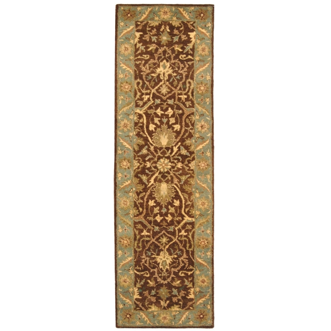 Safavieh AT14F-210 Antiquities Area Rug in BROWN / GREEN