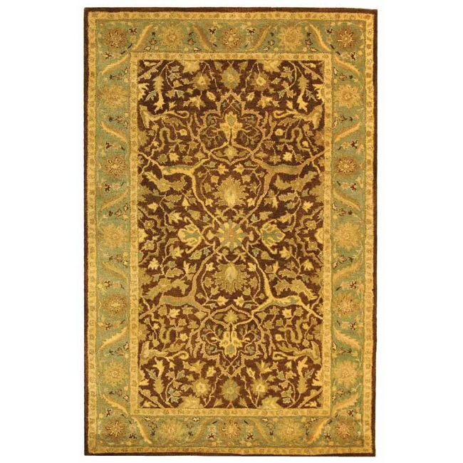 Safavieh AT14F-24 Antiquities Area Rug in BROWN / GREEN