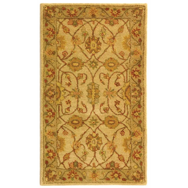 Safavieh AT17A-24 Antiquities Area Rug in IVORY / LIGHT GREEN