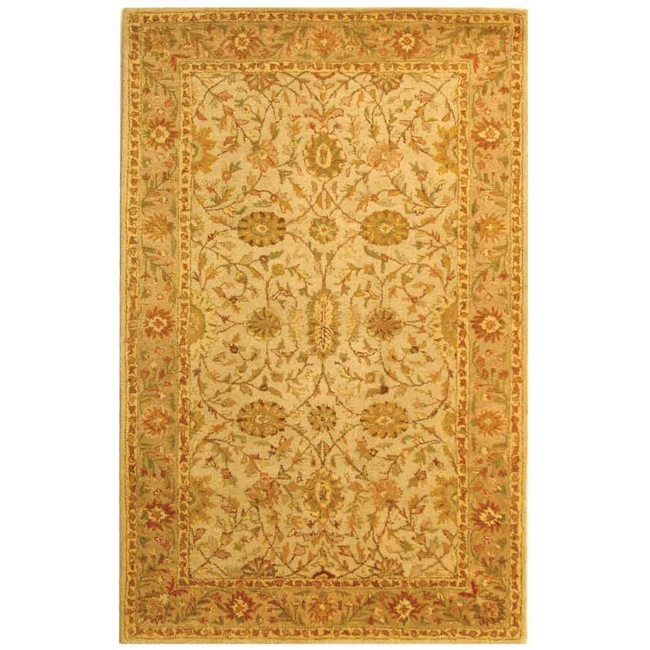Safavieh AT17A-4 Antiquities Area Rug in IVORY / LIGHT GREEN