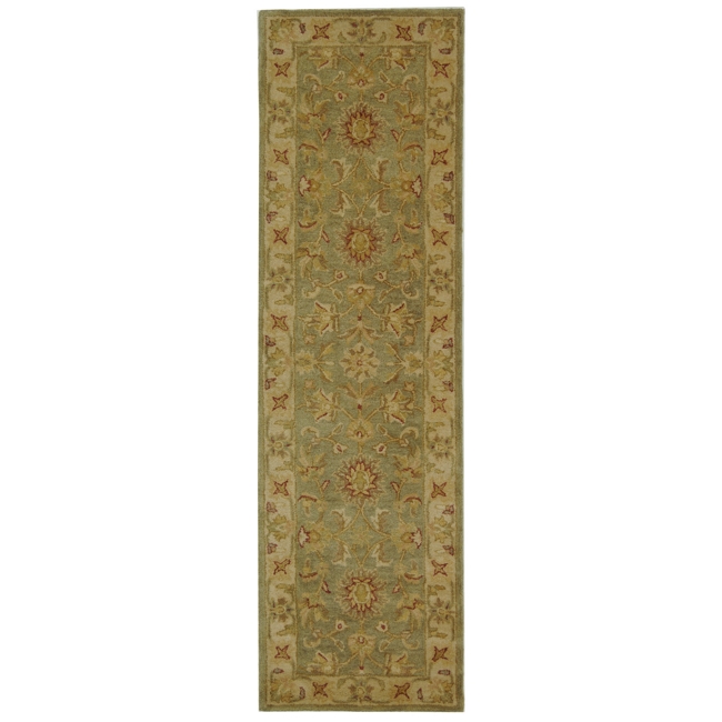 Safavieh AT313A-214 Antiquities Area Rug in GREEN / GOLD