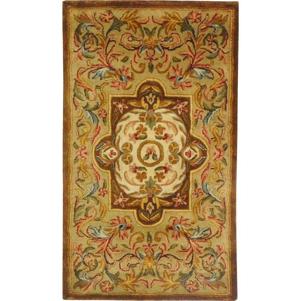 Safavieh CL220A-10 Classic Area Rug in BEIGE / OLIVE