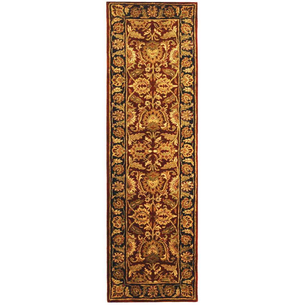 Safavieh CL244A-210 Classic Area Rug in BURGUNDY / GOLD