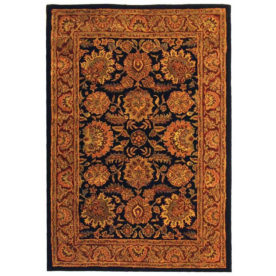 Safavieh CL359A-10 Classic Area Rug in NAVY / RED