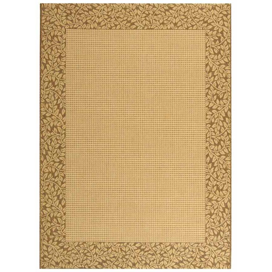 Safavieh CY0727-3001-4 Courtyard Area Rug in NATURAL / BROWN