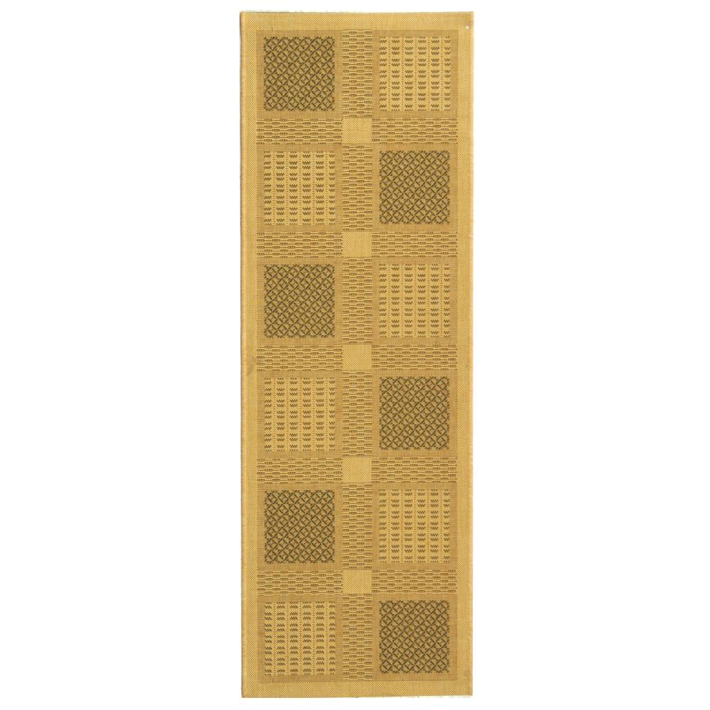 Safavieh CY1928-1E01-27 Courtyard Area Rug in NATURAL / OLIVE