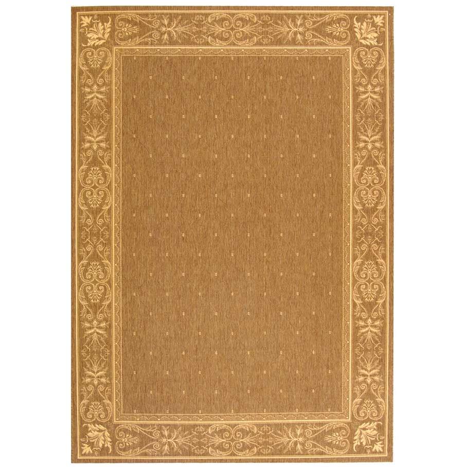 Safavieh CY2326-3009-6 Courtyard Area Rug in BROWN / NATURAL