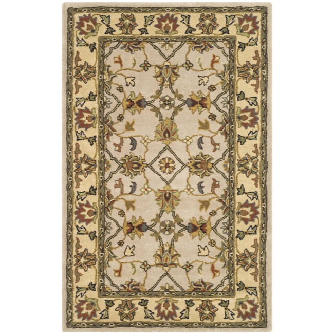 Safavieh HG452A Heritage Area Rug in Ivory / Light Gold