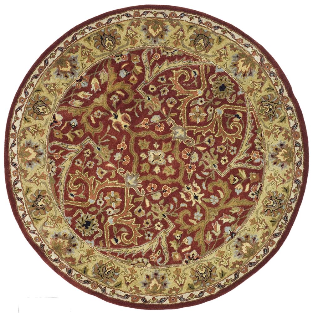 Safavieh HG644B-4R Heritage Area Rug in RED / GOLD