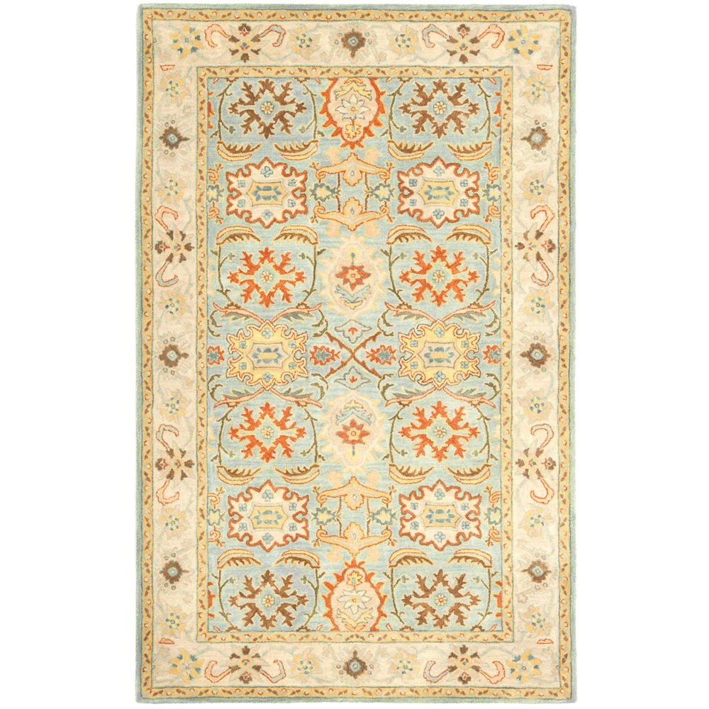 Safavieh HG734A-4 Heritage Area Rug in LIGHT BLUE / IVORY