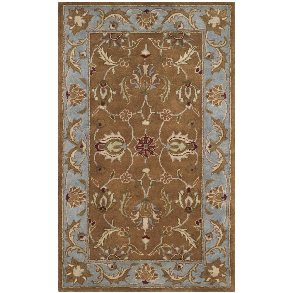 Safavieh HG812A-24 Heritage Area Rug in BROWN / BLUE