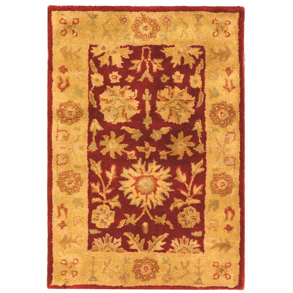 Safavieh HG813A-214 Heritage Area Rug in RED / GOLD