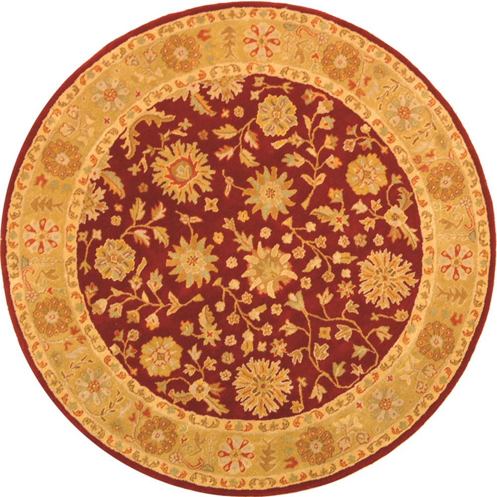 Safavieh HG813A-4R Heritage Area Rug in RED / GOLD