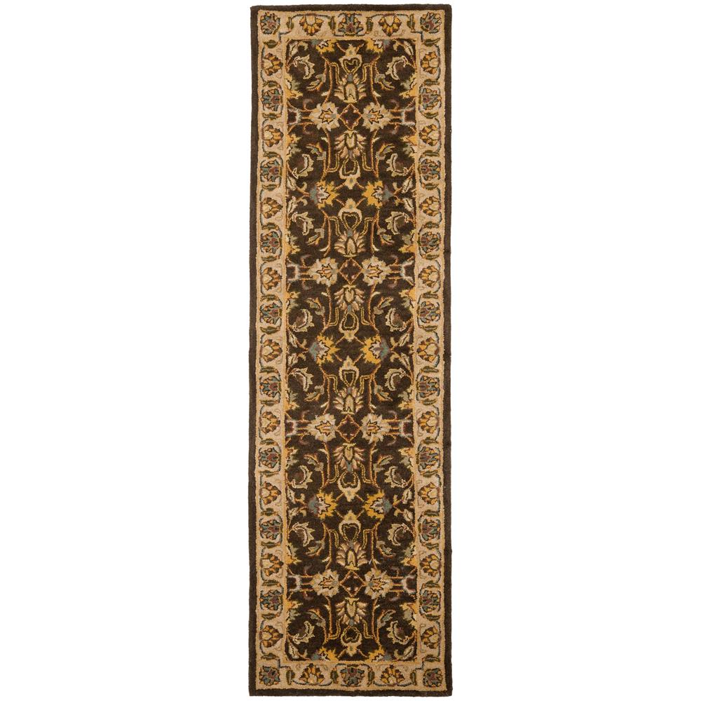 Safavieh HG912A-28 Heritage Area Rug in BROWN / IVORY