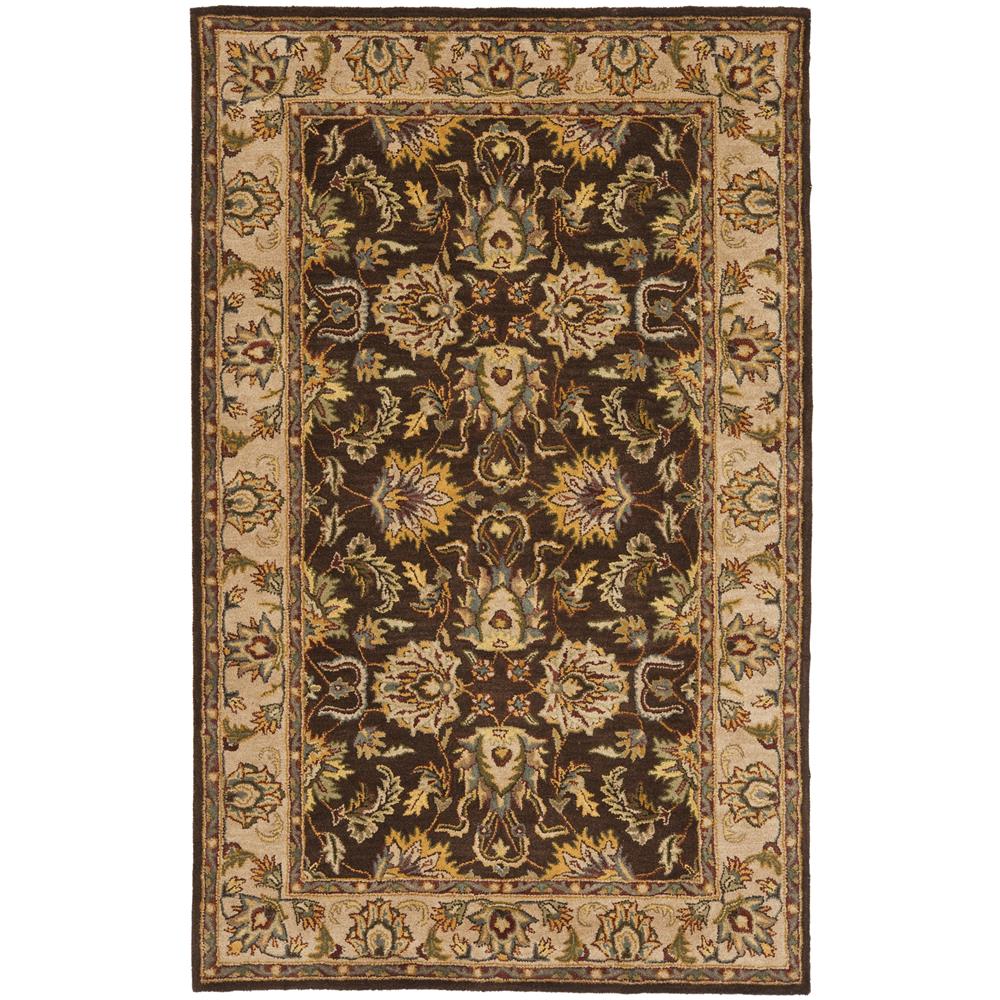Safavieh HG912A-6 Heritage Area Rug in BROWN / IVORY