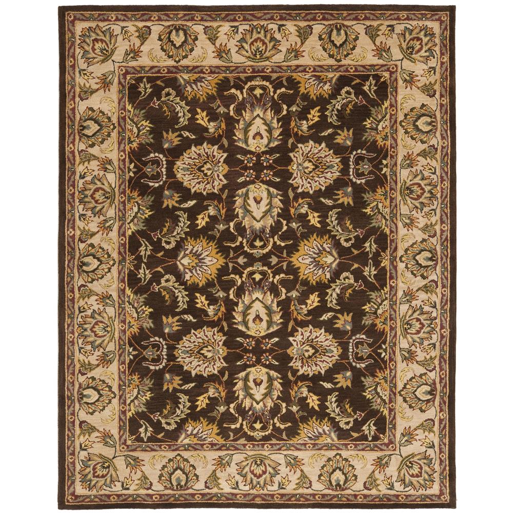 Safavieh HG912A-1117 Heritage Area Rug in BROWN / IVORY