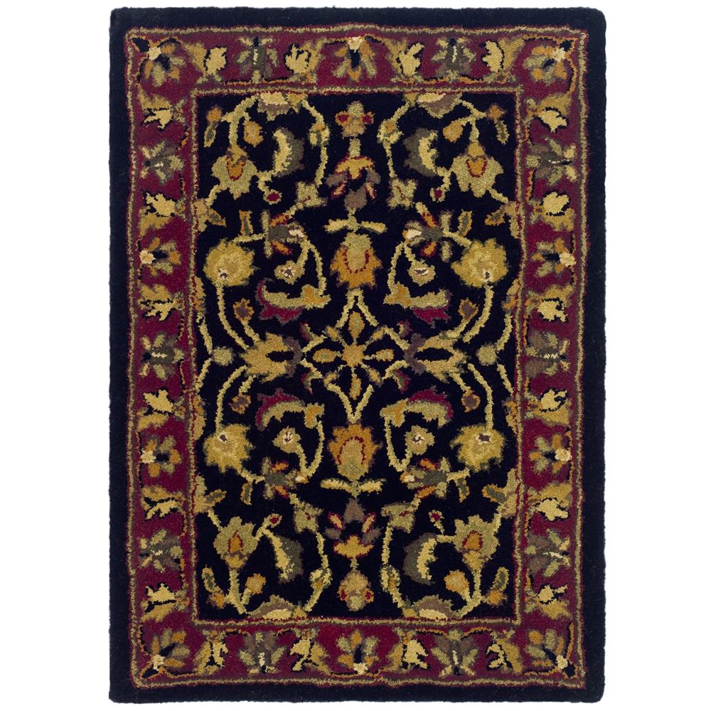 Safavieh HG953A-2 Heritage Area Rug in Black / Red