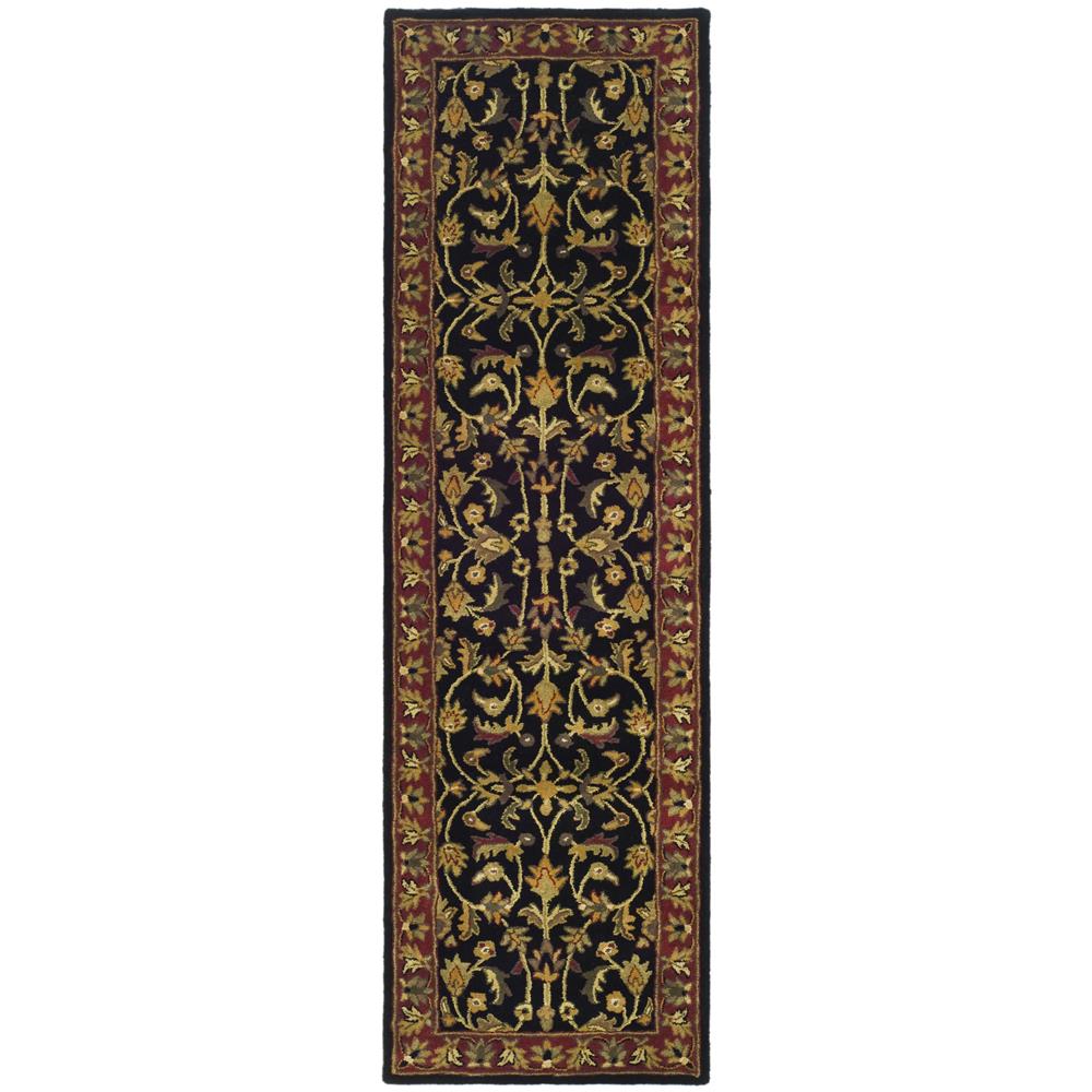 Safavieh HG953A-214 Heritage Area Rug in Black / Red
