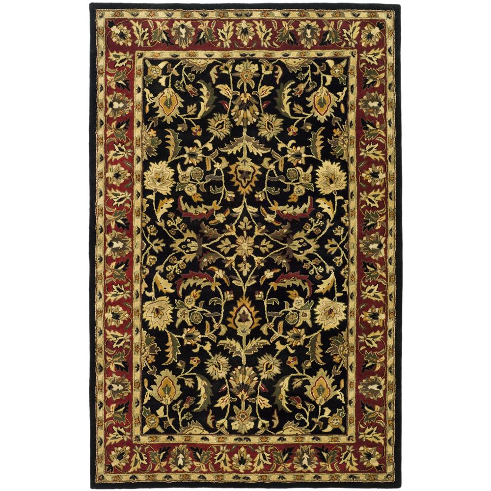 Safavieh HG953A-6 Heritage Area Rug in Black / Red