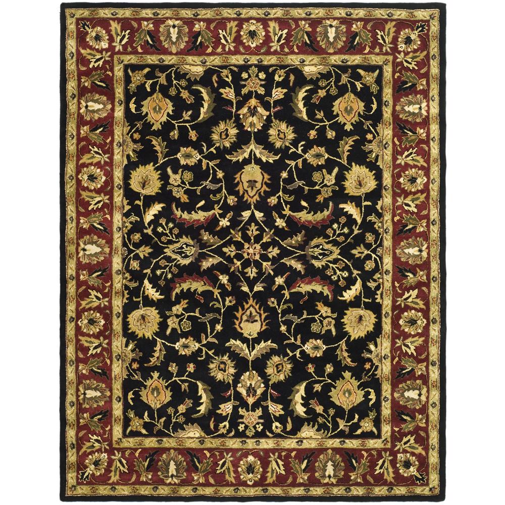 Safavieh HG953A-10 Heritage Area Rug in Black / Red